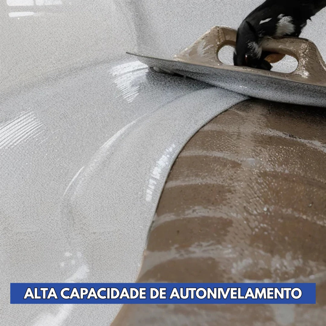 Revestimento de Piso Epóxi com Acabamento de Mármore de Alto Brilho + BRINDE HOJE 🔥Kit Ferramentas de Aplicação🔥